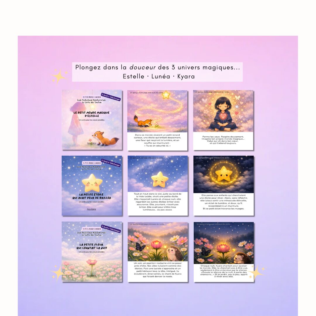Pack Découverte - 3 Contes PDF (livres numériques)